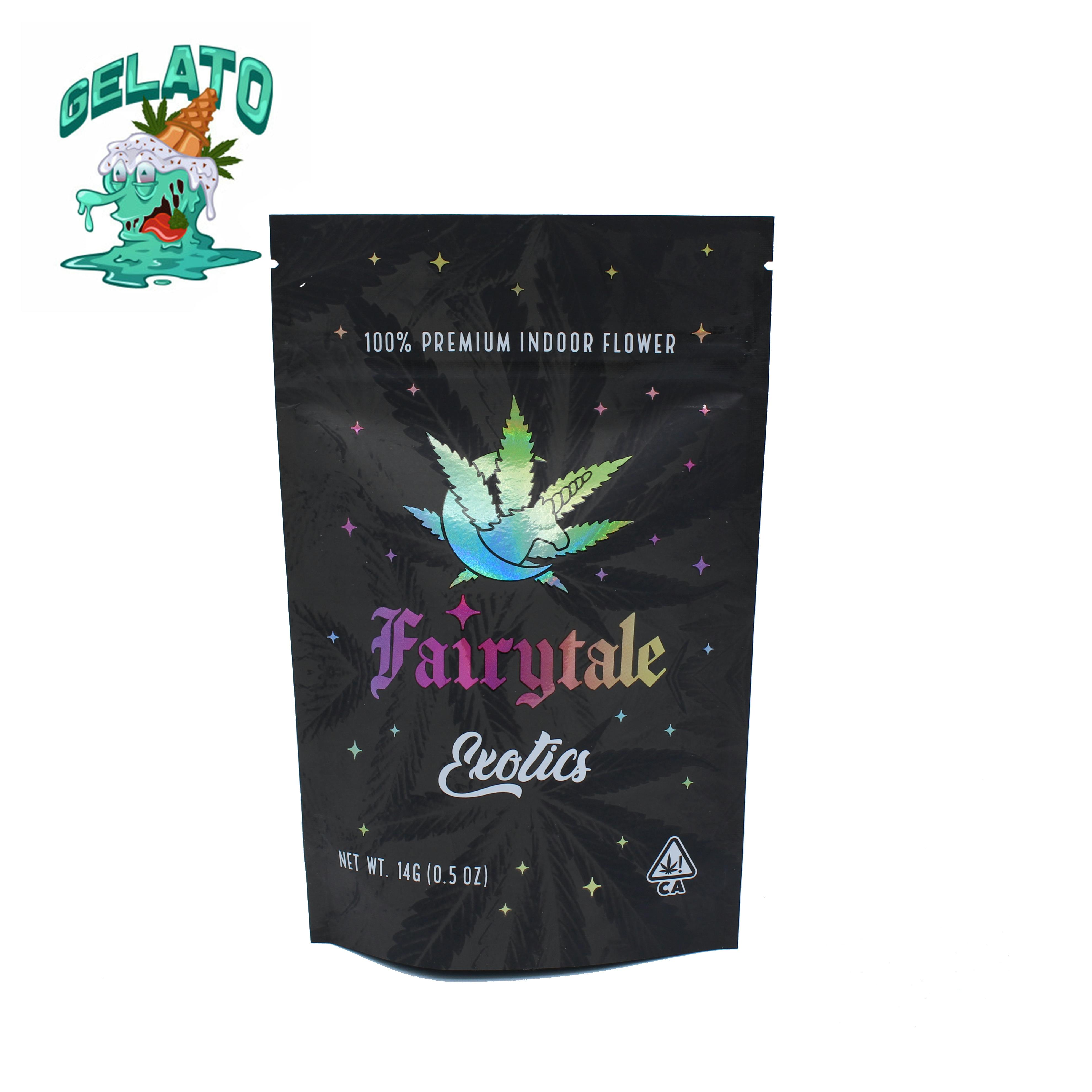 Fairytale - FAIRYTALE EXOTICS | 14 Gram Gelato Mint Indoor (INDICA) 31% THC - 1