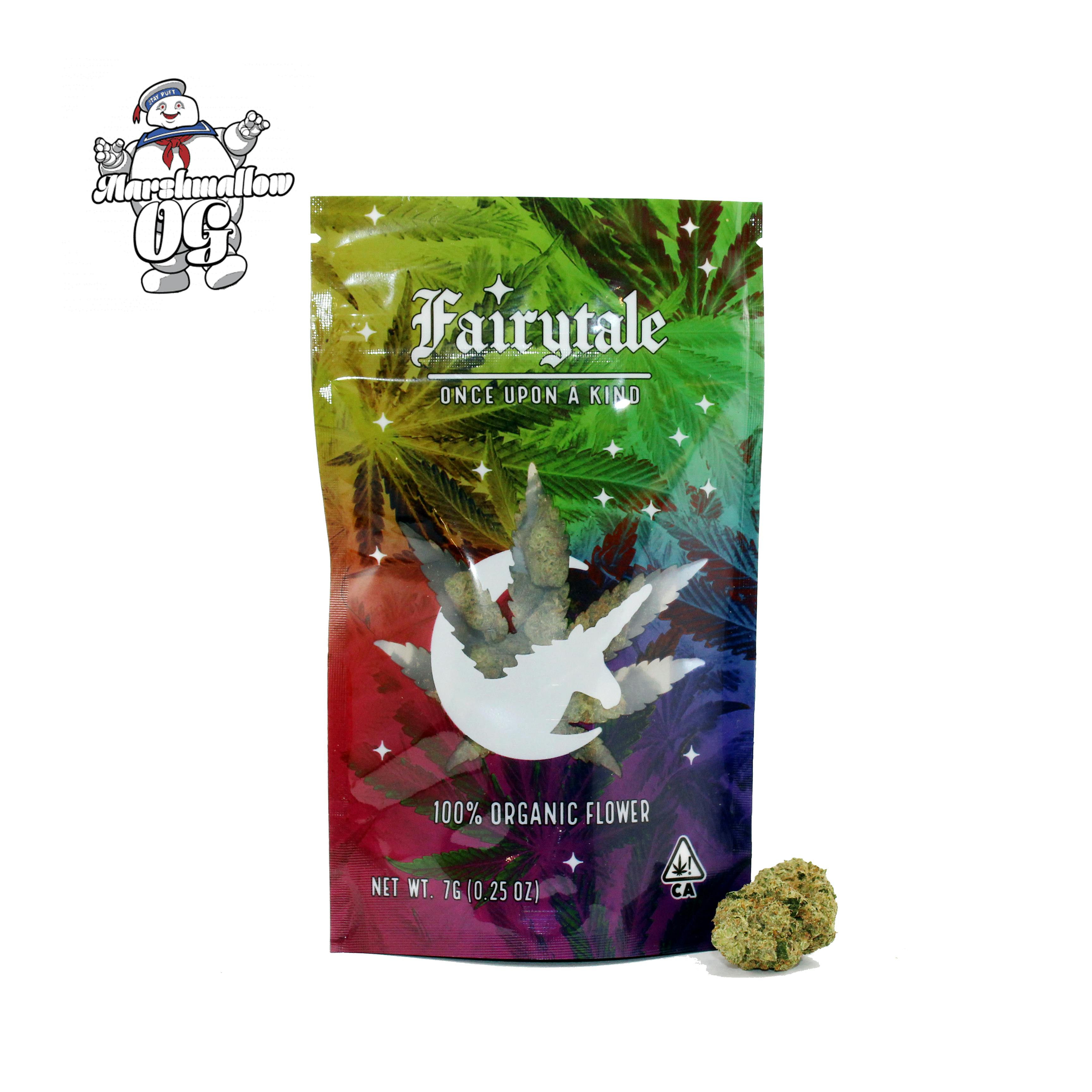 Fairytale - FAIRYTALE | 7 Grams (1/4) Marshmallow OG OG Premium (HYBRID) 28% THC - 1