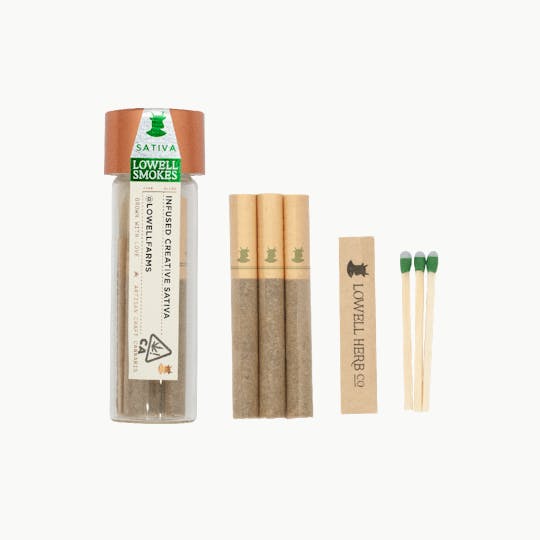 Lowell Herb Co. - Lowell Smokes | 2.1G 3pk Infused | The Creative Sativa - 1