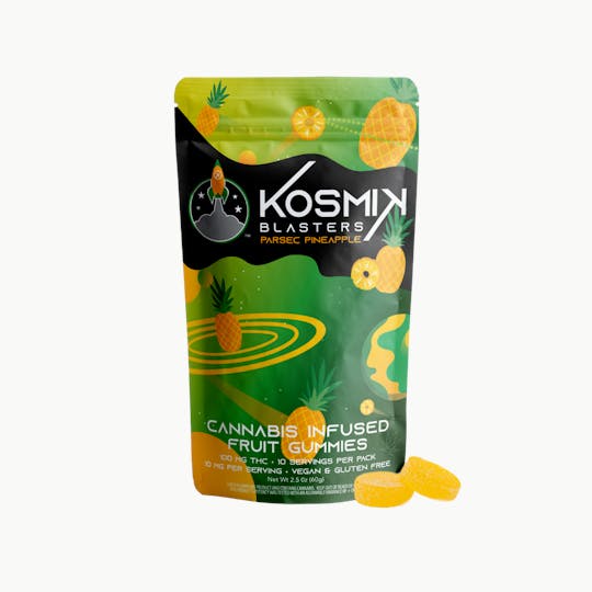 Kosmik Brands - Blaster 100mg - Parsec Pineapple | NV - 1