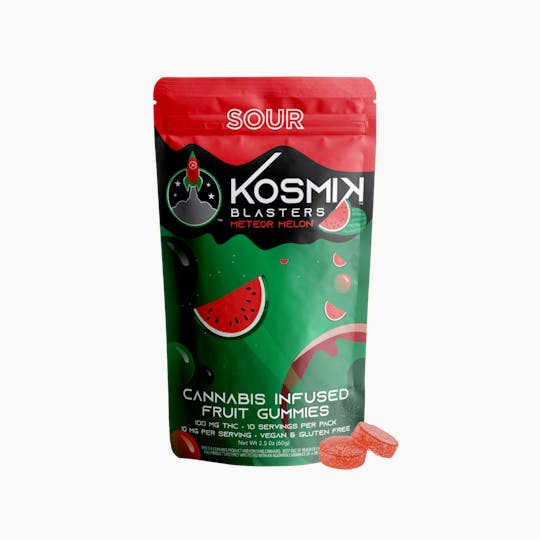 Kosmik Brands - Sour Blaster 100mg - Meteor Melon | NV - 1