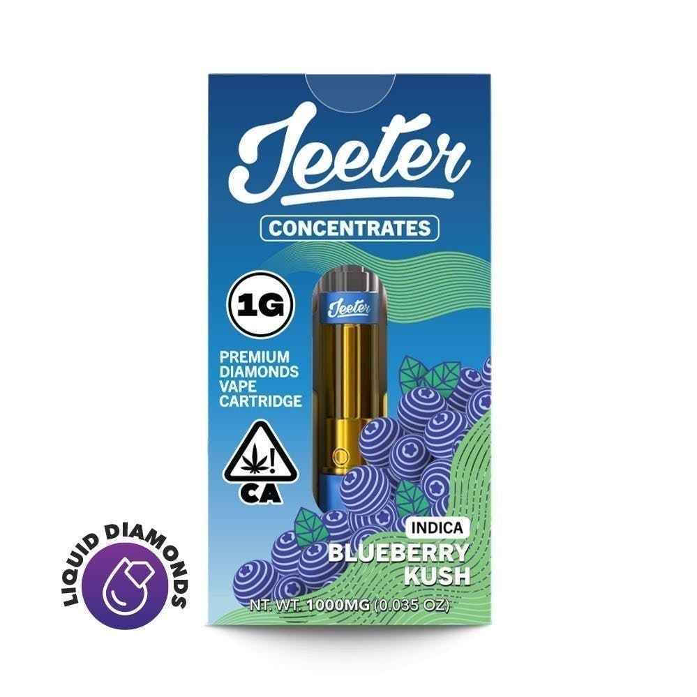 Jeeter - Jeeter | Blueberry Kush | Premium Diamonds Cartridge | 1g - 1