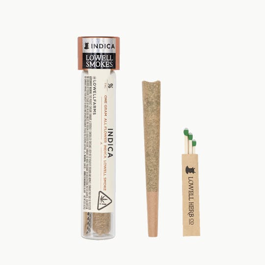 Lowell Herb Co. - Lowell Smokes | 1g Pre-Roll | Pink Cookies Indica - 1
