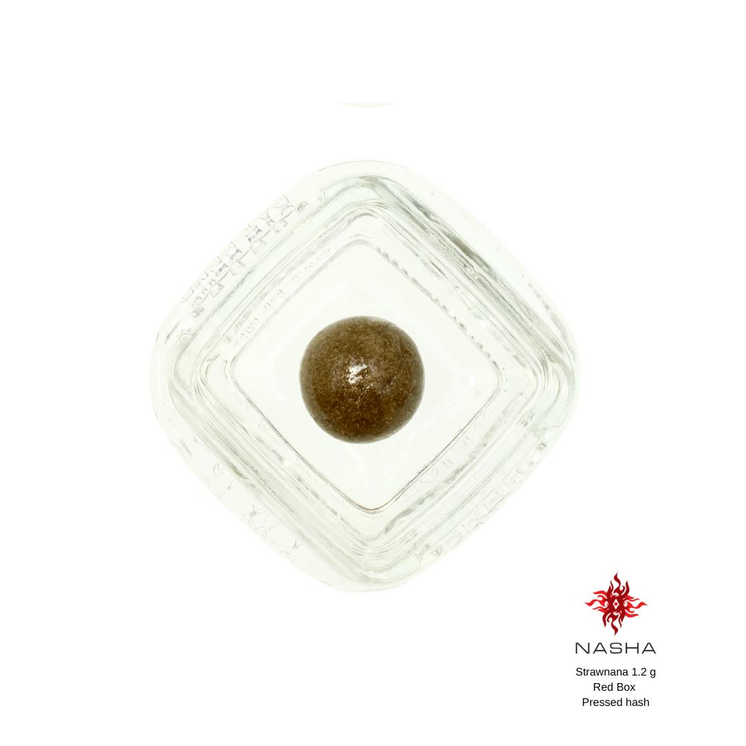 NASHA - Strawnana 1.2g Red Pressed Hash (Clear Water Farms) - 1