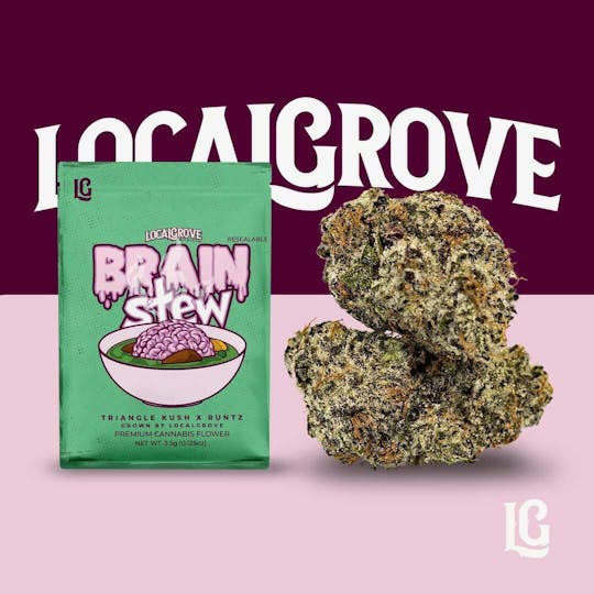 Localgrove - Local Grove Prepackaged Flower | Brain Stew | 3.5G - 1