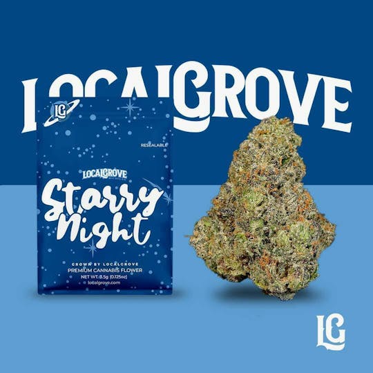 Localgrove - Local Grove Prepackaged Flower | Starry Night | 3.5G - 1