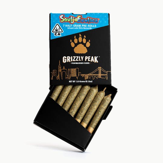 Grizzly Peak™ - Soulja Exotics 7 Half Gram Pre-Rolls - 1