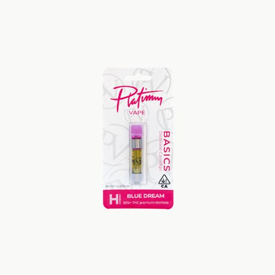 Platinum Vape - Platinum Vape Blue Dream (Hybrid) 510 thread cartridge 1g - 1