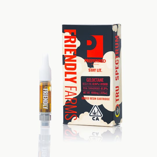 Friendly Brand - Geloctane 1g Cured Resin Cartridge - 1