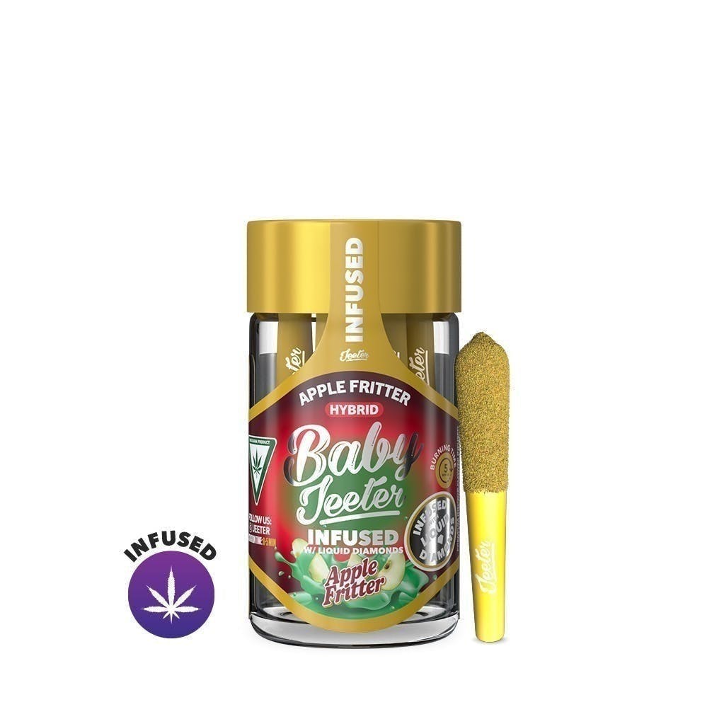 Jeeter - Jeeter | Apple Fritter | Baby Infused Minis | 0.5g each | 5pk - 1