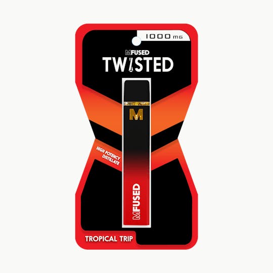 MFused - TWISTED Disposable Vape - Tropical Trip - 1