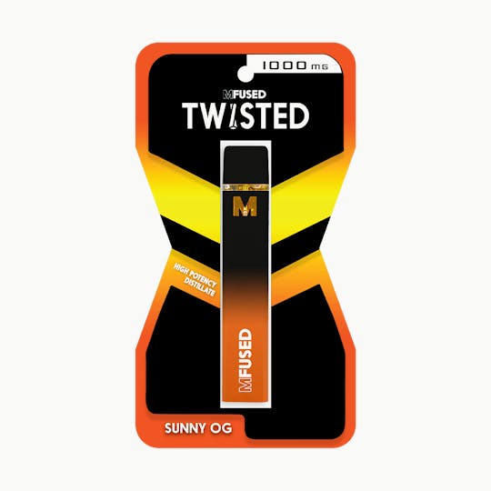 MFused - TWISTED Disposable Vape - Sunny OG - 1