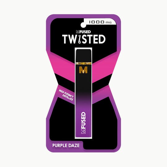 MFused - TWISTED Disposable Vape - Purple Daze - 1