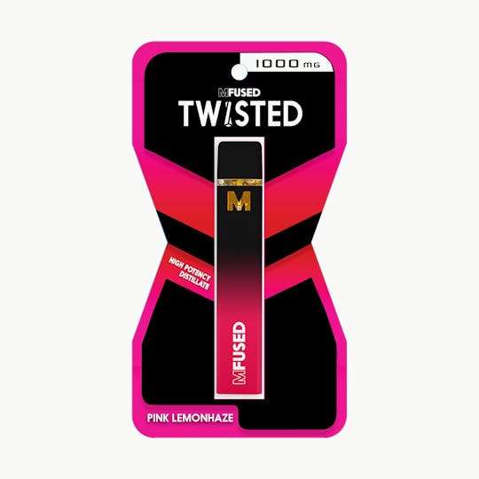 MFused - TWISTED Disposable Vape - Pink Lemonhaze - 1