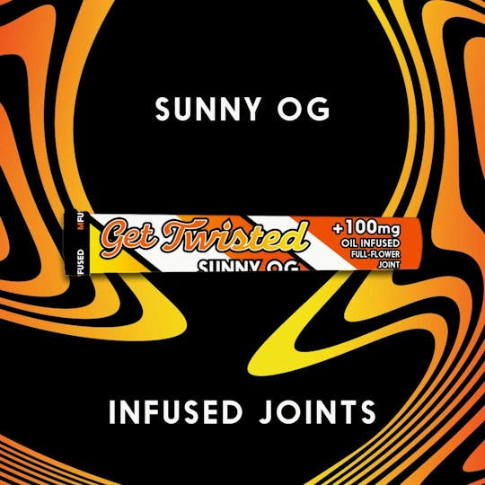 MFused - TWISTED Infused Pre-roll: Sunny OG - 1
