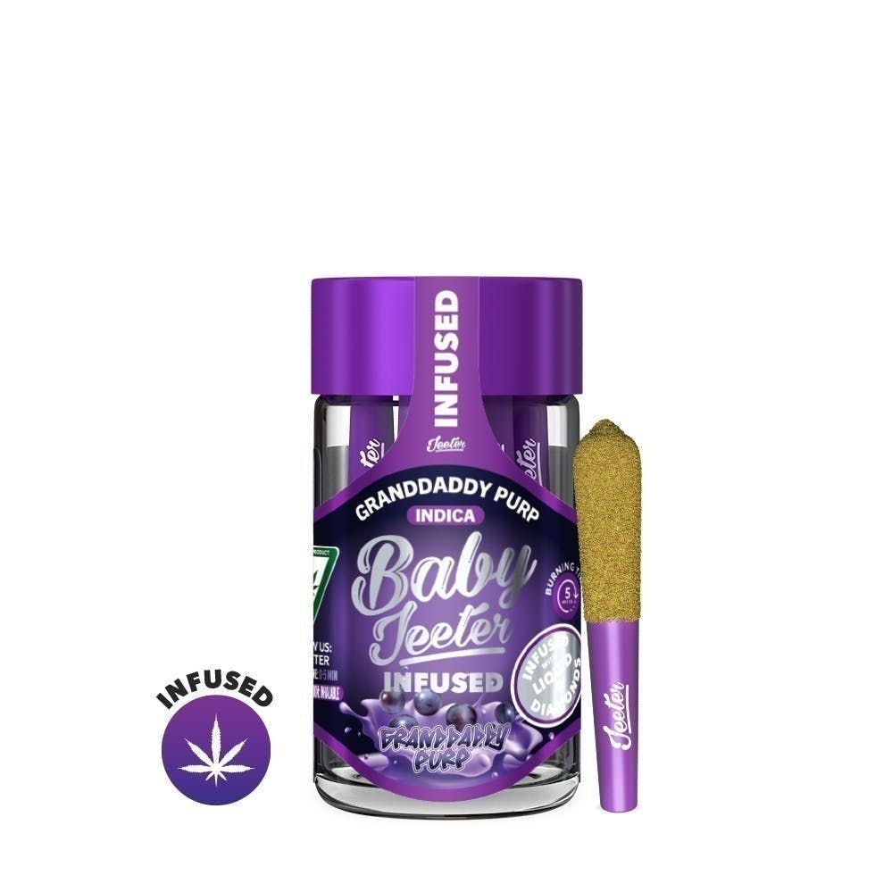 Jeeter - Jeeter | Granddaddy Purp | Baby Infused Minis | 0.5g each | 5pk - 1