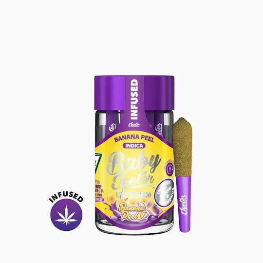 Jeeter - Jeeter | Banana Peel | Baby Infused Minis | 0.5g each | 5pk - 1