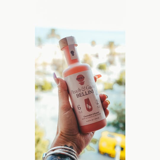 Pamos - PAMOS | 6MG THC Peach & Guava Bellini Cocktail - 1