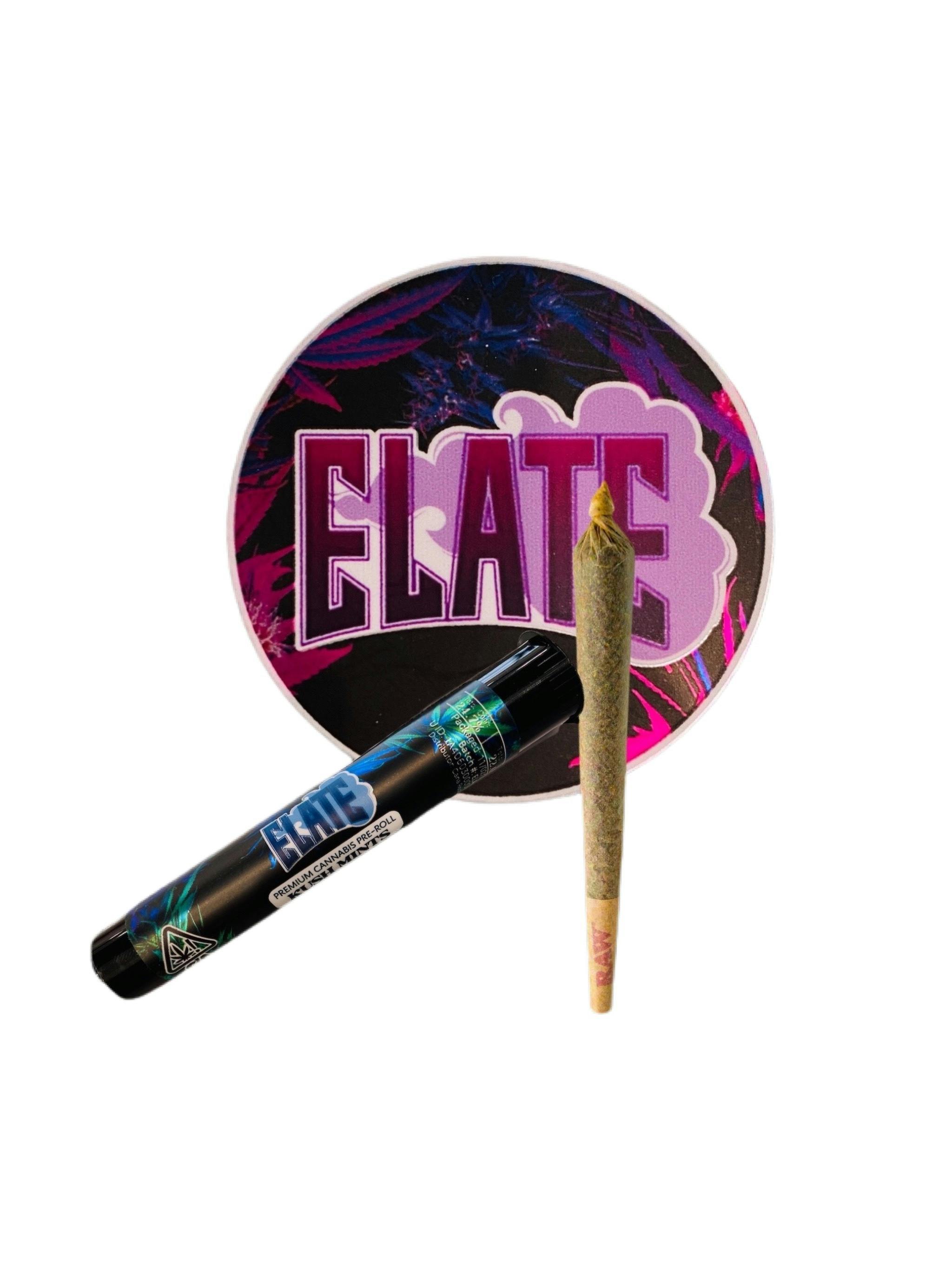 ELATE ENTERPRISES - KUSH MINTZ 1g Preroll - 1