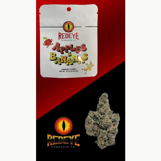 Redeye Cannabis - Redeye Cannabis: Apples & Bananas 3.5g Package - 1