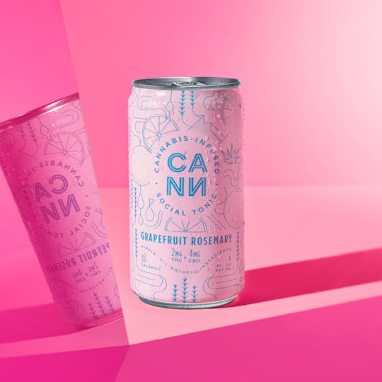 Cann - Grapefruit Rosemary Social Tonic (4pk) - 1