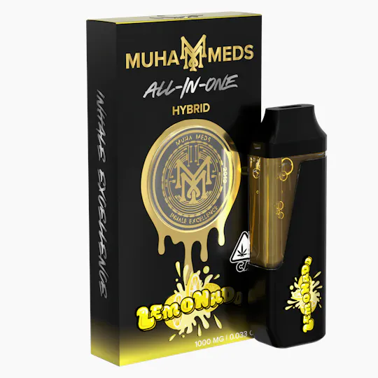 CA Muha Meds | Lemonado | Disposable | 1g - Muha Meds CA Muha Meds | Lemonado | Disposable | 1g - Muha Meds