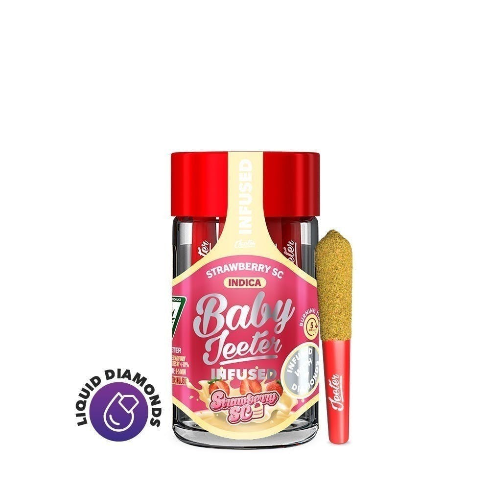 Jeeter - Jeeter | Strawberry SC | Baby Infused Minis | 0.5g each | 5pk - 1