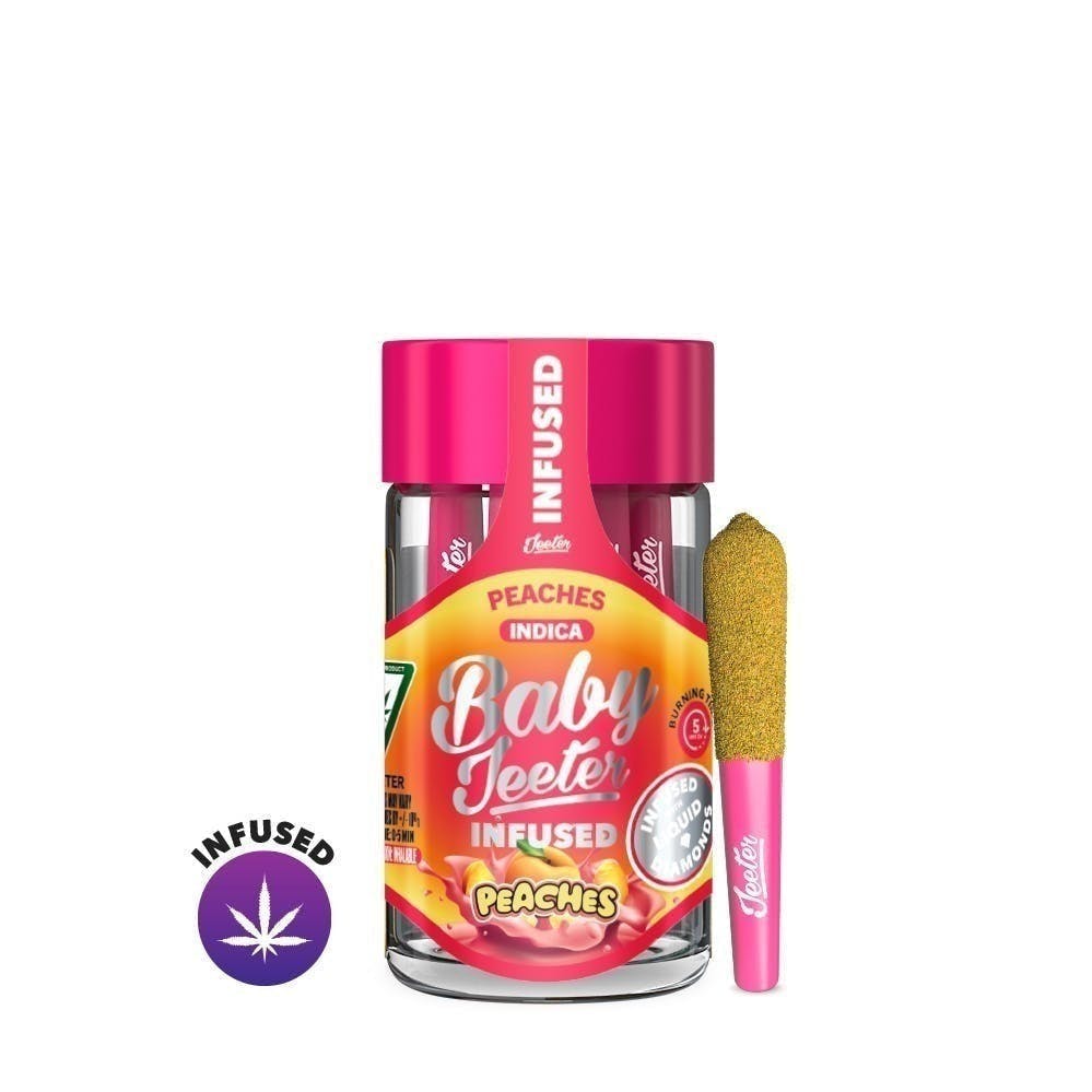 Jeeter - Jeeter | Peaches | Baby Infused Minis | 0.5g each | 5pk - 1