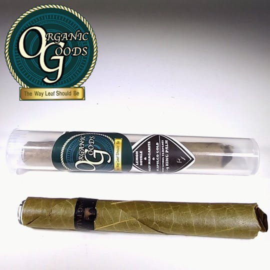 Organic Goods - Lemon Royale x Hazy Margarita x Acapulco Gold King Palm w/Terpenes 1.5g - 1