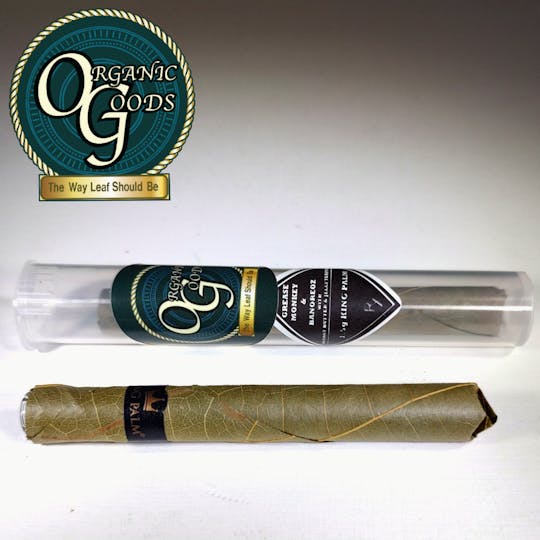 Organic Goods - Grease Monkey x Banoreoz King Palm w/ Terpenes 1.5g - 1