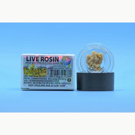Bear Labs - Tropaya T1 Live Rosin - 1g - 1