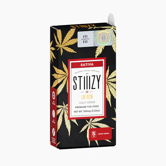STIIIZY - Vape Cartridge - PASSION PUNCH .5G Live Resin Pod - STIIIZY - 1