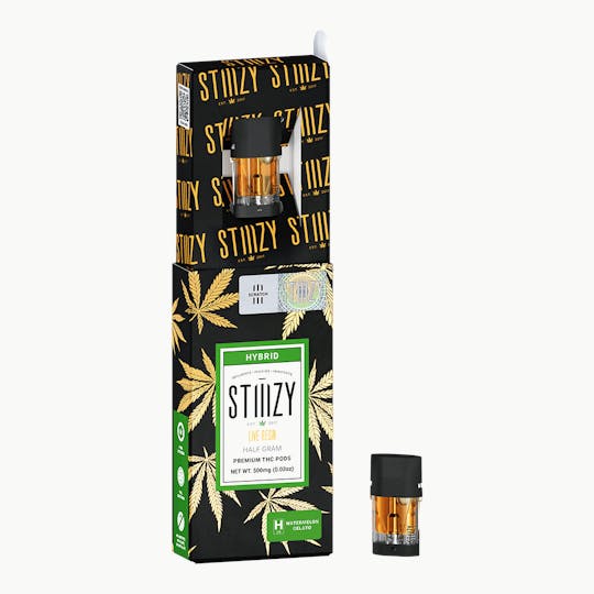 STIIIZY - Vape Cartridge - WATERMELON GELATO .5G Live Resin Pod - STIIIZY - 1
