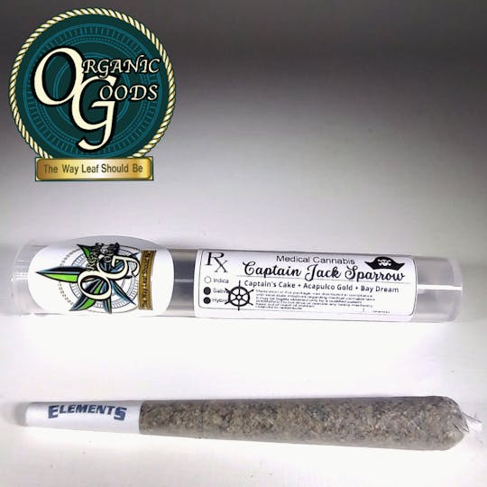 Organic Goods - Captain Jack Sparrow Pre-Roll 1g - 1