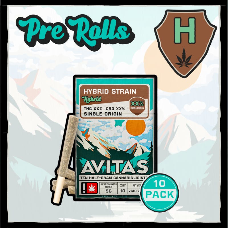 Avitas - Dragon OG 10pk Pre-Roll 5g - 1