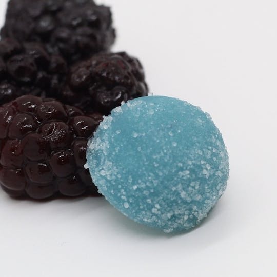 Juicy Gummy Drops - FECO Indica Blue Raspberry - 300MG - 1