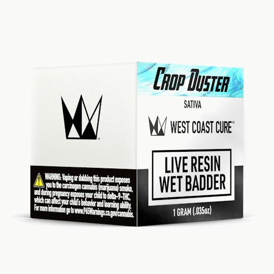 West Coast Cure - Crop Duster Live Resin Wet Badder - 1