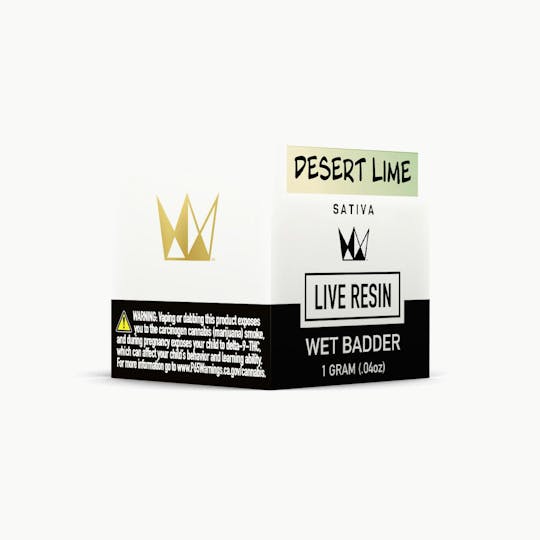 West Coast Cure - Desert Lime Live Resin Wet Badder - 1