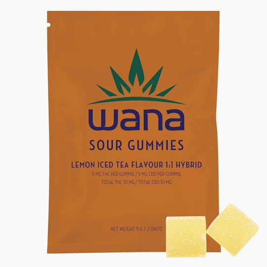 Wana Canada - Lemon Iced Tea Flavour 1:1 Hybrid - 1