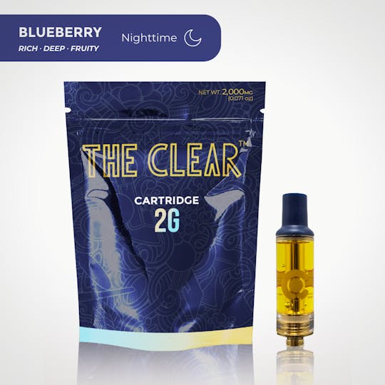 CLEAR Brands - The CLEAR Original Cartridge 2000mg | Blueberry - 1