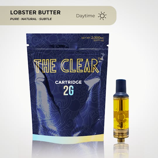 CLEAR Brands - The CLEAR Original Cartridge 2000mg | Lobster Butter - 1