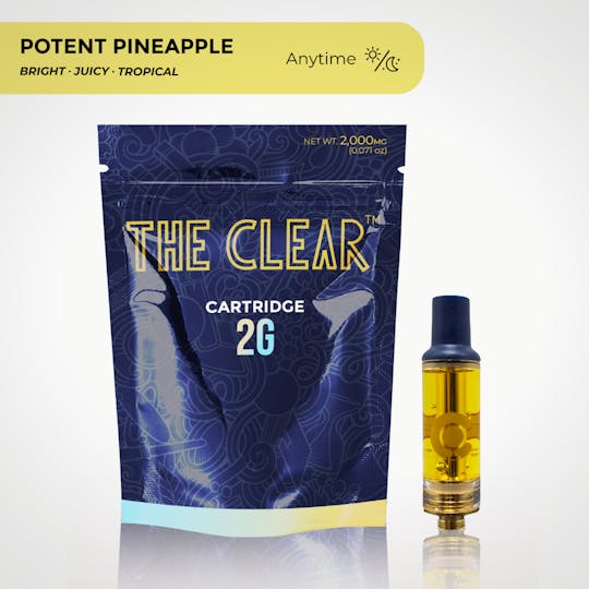 CLEAR Brands - The CLEAR Original Cartridge 2000mg | Potent Pineapple - 1