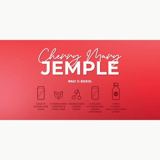 Chill Medicated - Cherry | 2500MG CBD Syrup | Chill Medicated | REC - 1