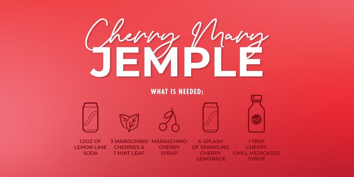 Chill Medicated - Cherry | 2500MG CBD Syrup | Chill Medicated | MED - 1