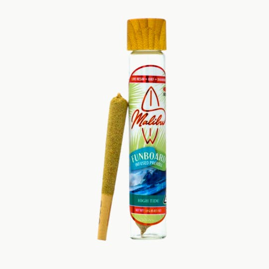Malibu Premium Cannabis - Funboard | High Tide | Triple Infused Preroll 1g - 1