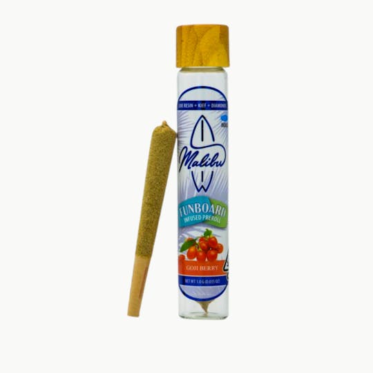 Malibu Premium Cannabis - Funboard | Goji Berry | Triple Infused Preroll 1g - 1