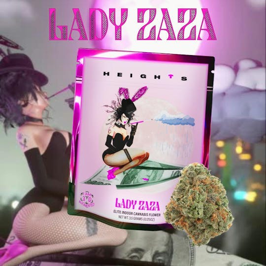 Heights Flower - HEIGHTS Lady ZAZA - 3.5g Indoor Flower - 1