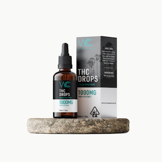 West Coast Cannabis Club - WCCC | 1000mg THC Tincture 30ml - 1