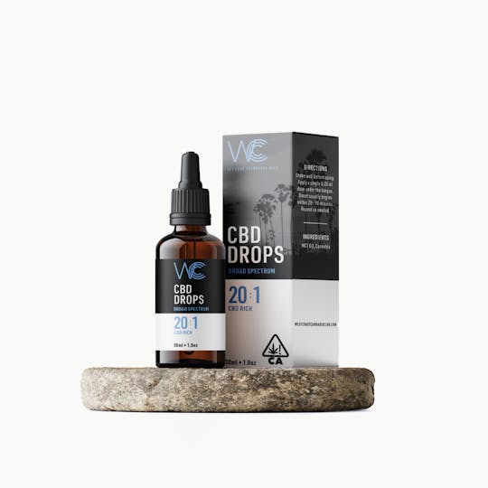 West Coast Cannabis Club - WCCC | 20:1 Tincture 30ml - 1
