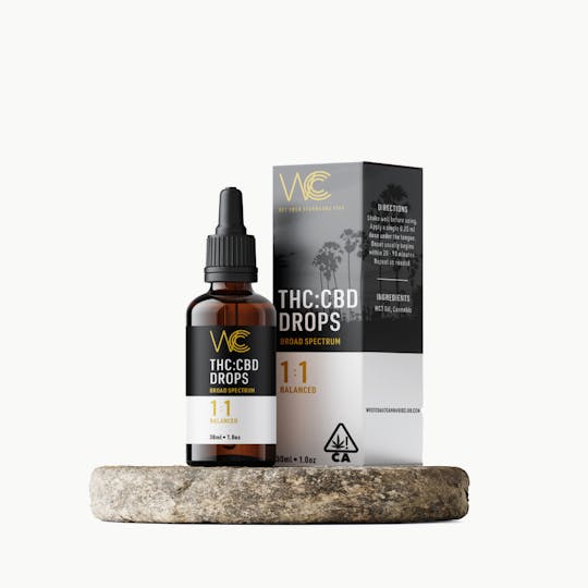 West Coast Cannabis Club - WCCC | 1:1 Tincture 30ml - 1
